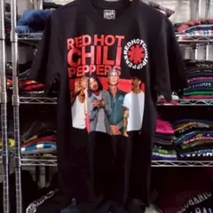 レッドホットチリペッパーズ 両面プリント バンドＴシャツ XL