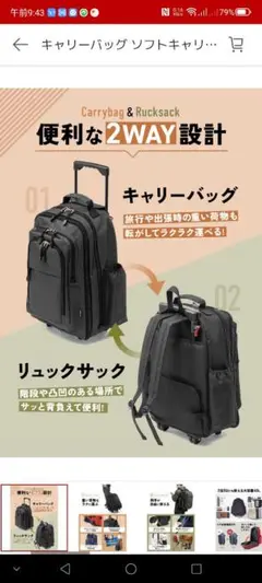 キャリーバッグソフトキャリー機内持込み