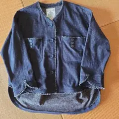 iocommeio・デニム風ジャケット