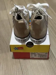 コンバース オールスター ハイカット 17cm ベージュ