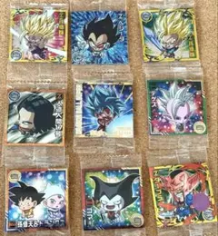 ドラゴンボール 超戦士シールウエハース超 11弾～13弾9種まとめ売り