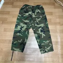 迷彩 カーゴパンツ ドローコード付き U.S. ARMY