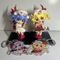 東方Project ミニディスプレイフィギュア“スカーレット姉妹” 2点セット 東方Project ミニディスプレイフィギュア “スカーレット姉妹
