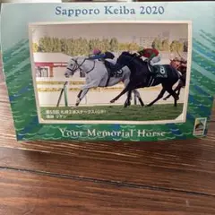 JRA当選品　ソダシ　優勝記念写真