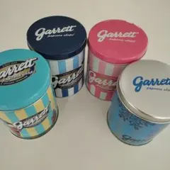 Garrettポップコーンショップ 空き缶セット