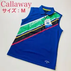 【新品、未使用】キャロウェイ ポロシャツ レディース サイズ:M
