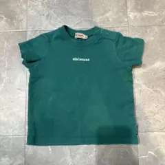 mikiHOUSE ダークグリーン Tシャツ 80
