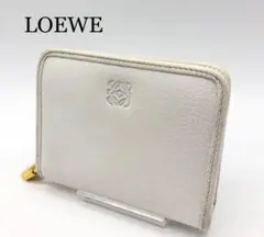 LOEWE ロエベ ブランド ホワイト 財布 定期入れ 小物 カデナ レディース