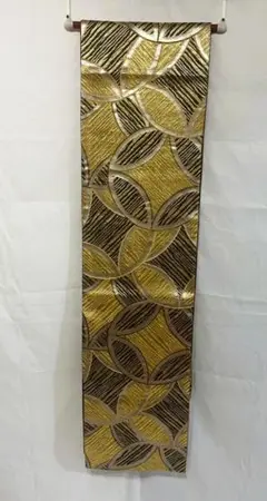 袋帯　黒/金