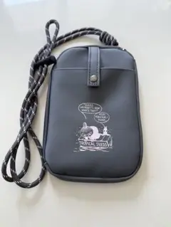 トロピカルシード イラストポーチ グレー