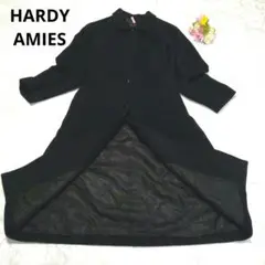 ✨グアナコ100%✨HARDY AMIES ロングコート 高級ウール サイズ13