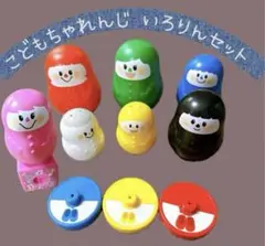 こどもちゃれんじ　いろりん　7体セット　ぴんくりん