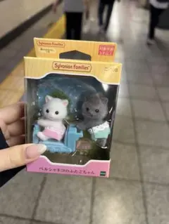 Sylvanian Families ベルシャー猫のふたごちゃん