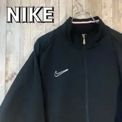 NIKE ナイキ トラックジャケット M 90s 銀タグ 刺繍ロゴ スウォッシュ