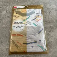 【新品未開封】男の子新幹線柄　下着　メッシュタンクトップ　110センチ