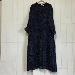 earth music&ecology 長袖ロングワンピース