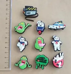 クロックス ジビッツ アクセサリー 　ゴーストバスターズ　10点セット