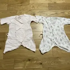 新生児 ベビー コンビ肌着 ２枚セット 50〜60センチ