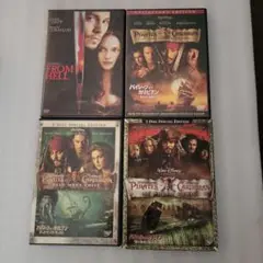 ジョニー・デップ 洋画DVD 4作品セット