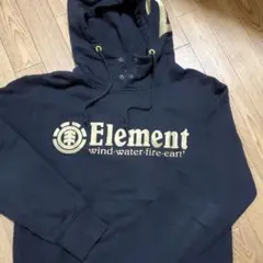 ELEMENT　Mサイズ　スゥエットパーカー　ブラック