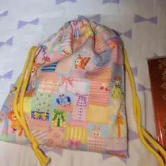 巾着袋ユキエモンハンドメイド