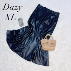 デイジー/ロングスカート/マーメイド/レザー/黒/XL/美品✨️