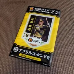 阪神タイガースくじアクリルスタンド・Wポケットクリアファイル2つ