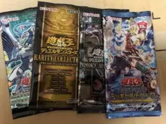 遊戯王　未開封パック4パック