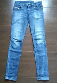 DIESEL grupee スリムスキニー ローウエスト W25 L32