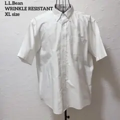 エルエルビーン　WRINKLE RESISTANT 半袖シャツ　171/2