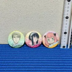 スパイファミリー アーニャ ロイド ヨル チェンジング缶バッジ セット 、
