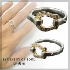SOS fp SYMPATHY OF SOUL エスオーエスピー K18リング