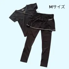 ニューバランス Mサイズ ブラック スポーツウェア トップス スカート付きパンツ