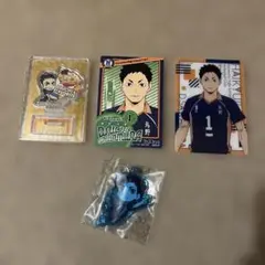 ハイキュー！！澤村大地 アクリル、カードセット