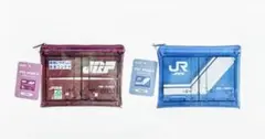 JR貨物デサイン ＰＶＣポーチコンテナ２種類
