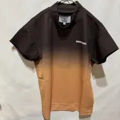 【新品・タグ付き】BRIEFING グラデーション モックネックTシャツXS