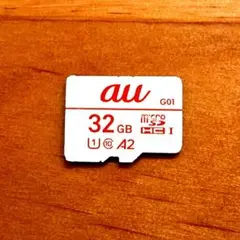 au 32GB microSDHCカード