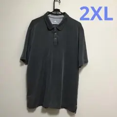 Tommy Bahama トミーバハマ 半袖 ポロシャツ メンズ　くすみブラック