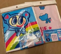 エンジェルブルー　ビニールショルダーバッグ　2点 セリア