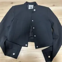 ZARA ブラック ノーカラージャケット S