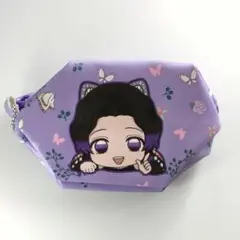 胡蝶しのぶ 鬼滅の刃 ぽーちこれくしょん2 ミニ ポーチ 紫 小銭入れ