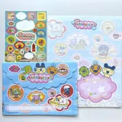 たまごっち　レターセット　便箋　封筒　シール