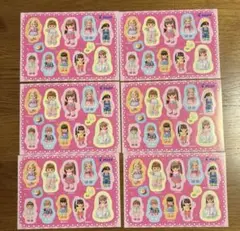 メルちゃん　シール6枚セット