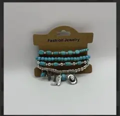 海ターコイズビーズアクセサリーハワイアン チャーム