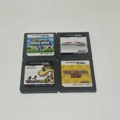 ニンテンドーDS マリオ ソフト4種