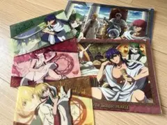 【未開封あり】マギ　クリアファイル　クリアシート　　セット