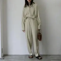 SUPER LIGHT WOOL EASY SLACKS AURALEE 2