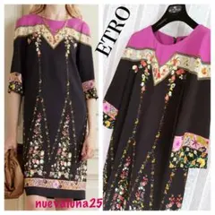 明日終了 値下げ セール☆新品 ETRO エトロ 洗練 ハイクラス 美人 ドレス