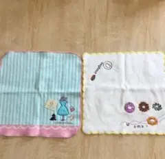 未使用⭐️タオルハンカチ２枚セット