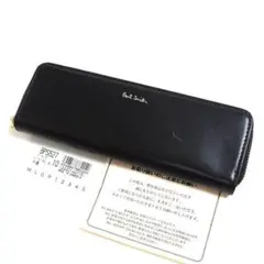 新品 ポールスミス レザー ペンケース BPS527 筆箱 黒 定価17600円